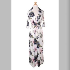Flower lightweight trench
